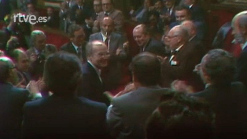 Arxiu TVE Catalunya - Heribert Barrera és escollit president del Parlament de Catalunya