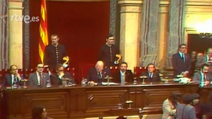 Parlament de Catalunya: Primera Sessió de Constitució
