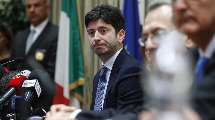 Telediario 1 - Italia, el tercer país más afectado por el coronavirus