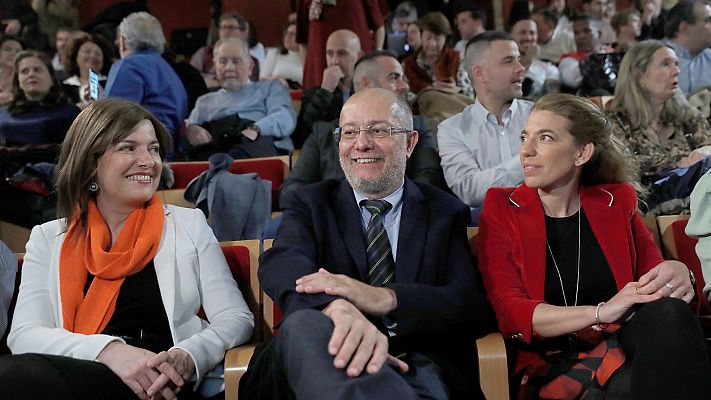 Telediario 1 - Igea presenta su candidatura para disputar a Arrimadas el liderazgo de Ciudadanos