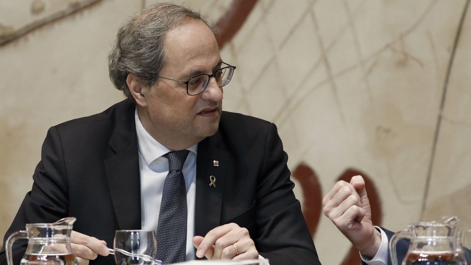 Torra anuncia que el Govern defenderá la autodeterminación y la amnistía en la primera reunión de la mesa entre gobiernos