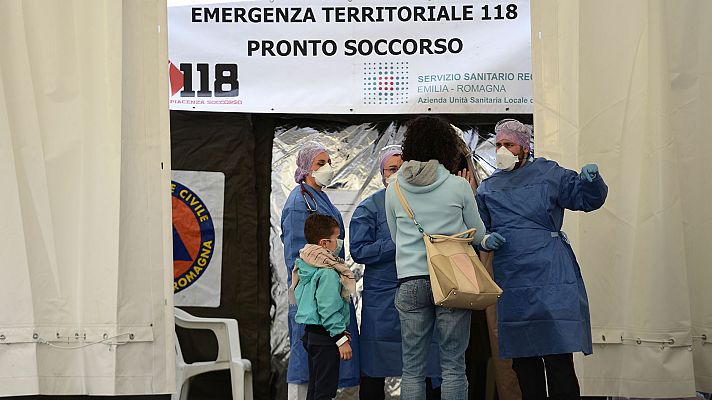 La incertidumbre y el miedo al coronavirus agitan Italia