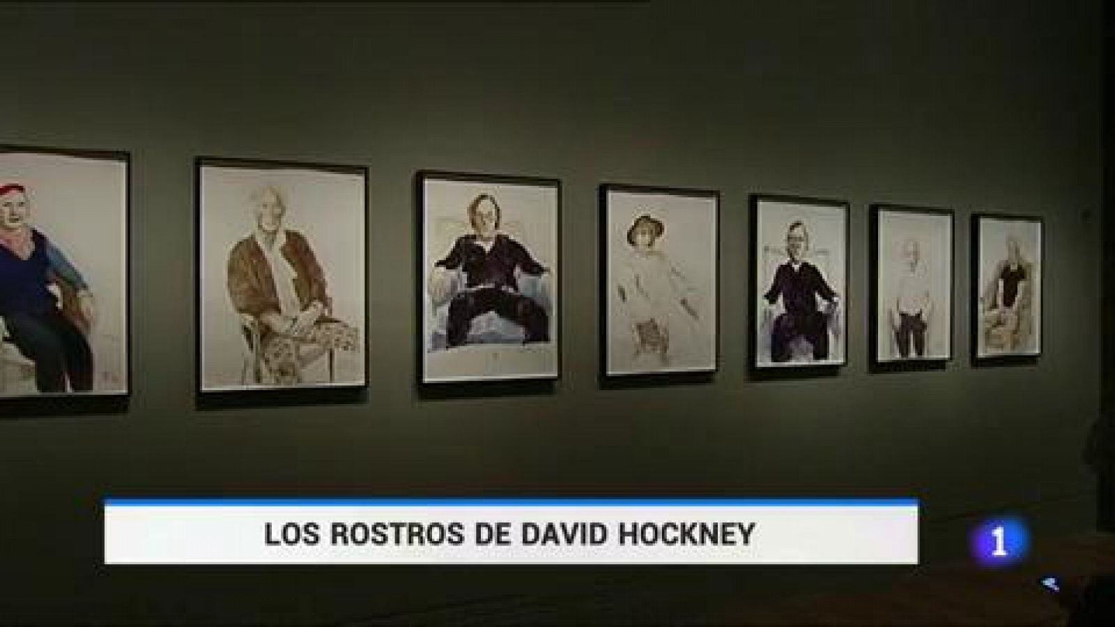 Telediario 1: Una gran exposición en Londres repasa la trayectoria de David Hockney en más de 150 dibujos | RTVE Play