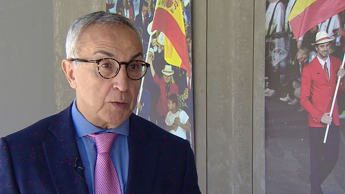 Telediario 1 - Alejandro Blanco confía en que la situación por el coronavirus se solucione antes de los Juegos Olímpicos