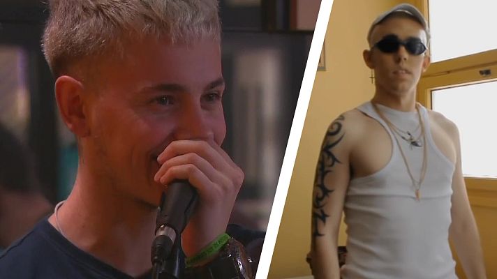 OT 2020 - Hugo canta "Yo soy cani" en clase de composición