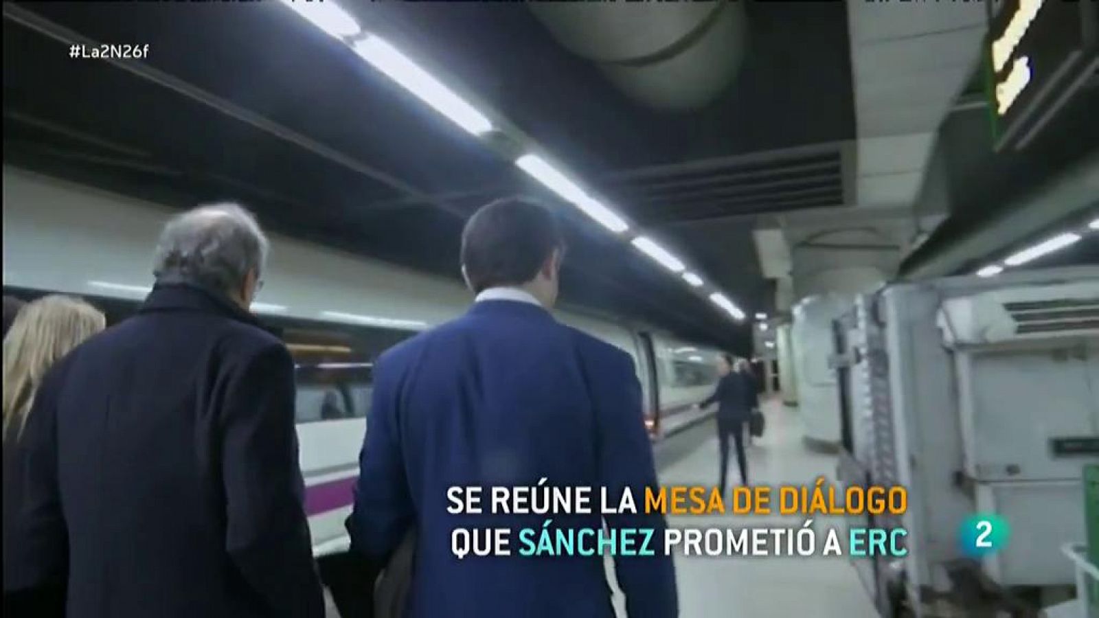 La 2 Noticias: Se reúne la mesa de diálogo que Sánchez prometió a ERC | RTVE Play