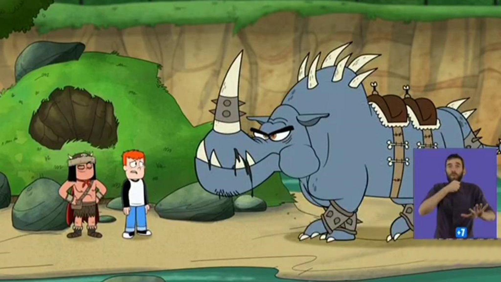 Fangbone (en inglés) - The thundercrush of responsability - RTVE.es - Fangbone: Aventuras cavernícolas en inglés | Watch