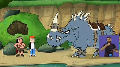 Fangbone (en inglés) - The thundercrush of responsability - RTVE.es - Fangbone: Aventuras cavernícolas en inglés | Watch