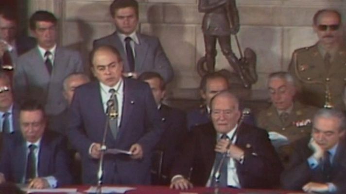 Presa de possessió de Jordi Pujol com a President 1980