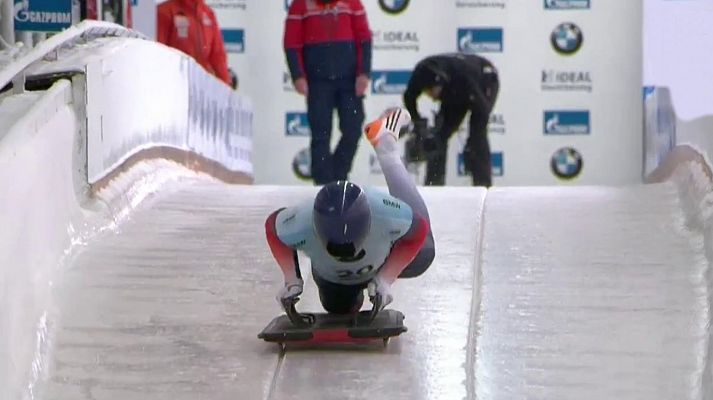 Skeleton Masculino - Campeonato del Mundo. 2ª manga