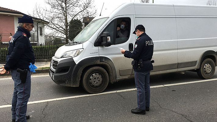 Lombardía busca la normalidad durante el aislamiento