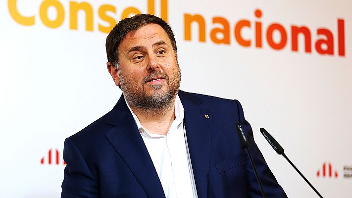 Telediario 1 - Junqueras y Romeva podrán salir de la cárcel tres días de la semana para trabajar