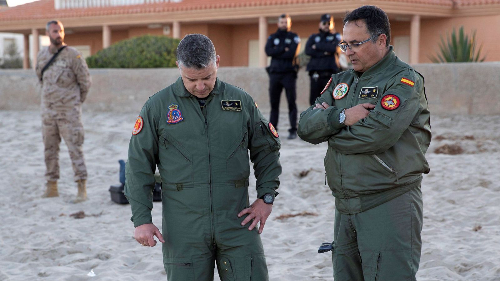 Muere el piloto del avión del Ejército del Aire tras estrellarse en La Manga