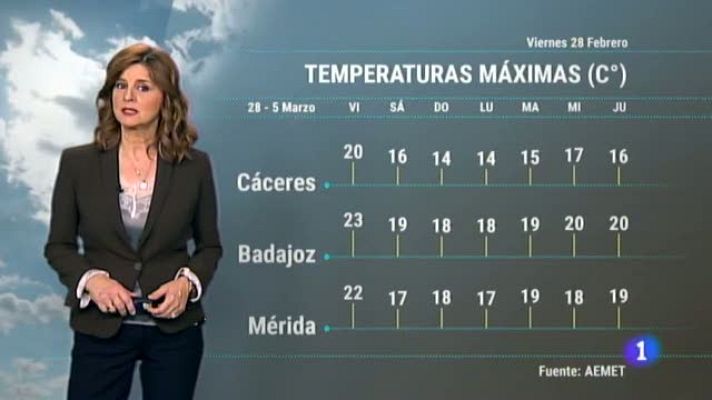 Noticias de Extremadura - El tiempo en Extremadura - 28/02/20