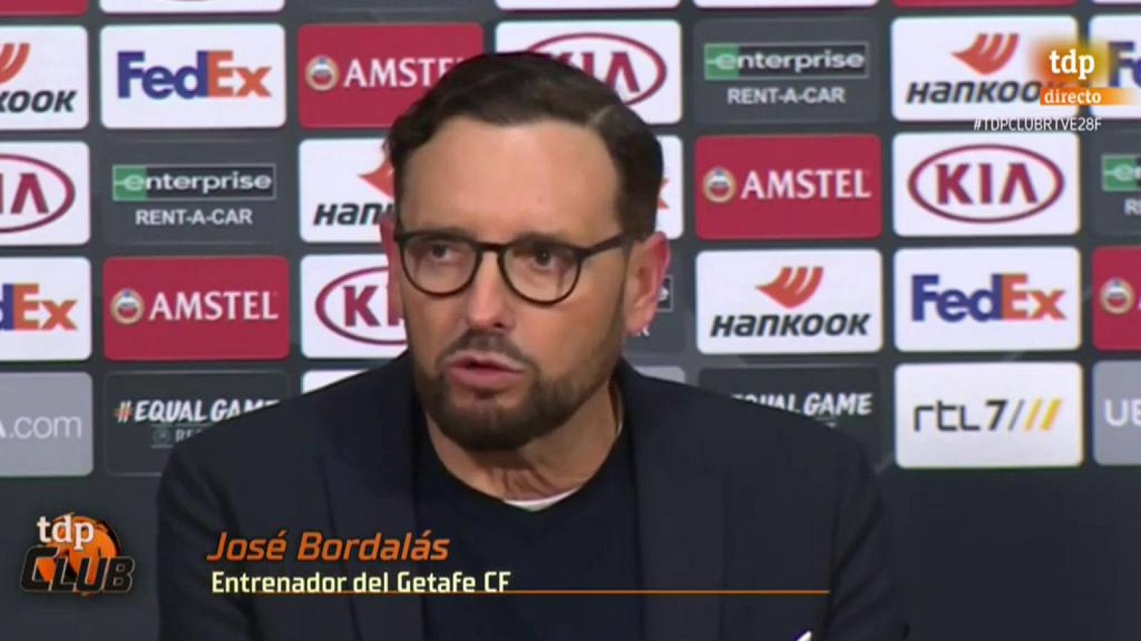 Europa League - Bordalás: "Se han dicho auténticas falsedades" - RTVE.es - TDP Club | Ver