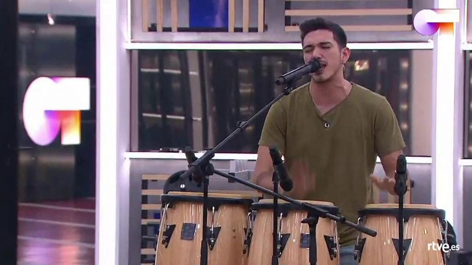 Bruno canta "Llegué hasta ti", de Muerdo, en el segundo pase de micros de la Gala 7 de Operación Triunfo 2020