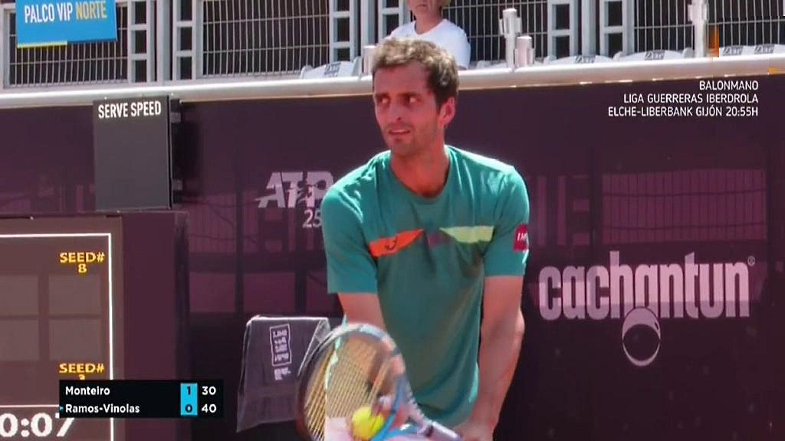 Tenis - ATP 250 Torneo Santiago. 1/4 Final: T. Monteiro - A. Ramos - ver ahora