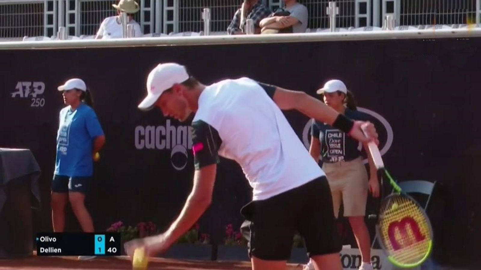 Tenis - ATP 250 Torneo Santiago. 1/4 Final: R. Olivo - H. Dellien- ver ahora