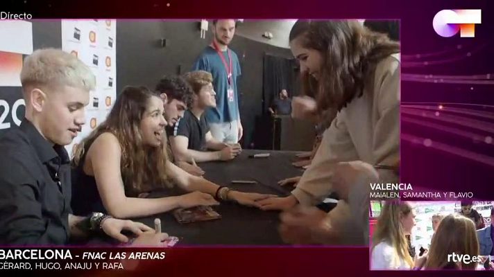 OT 2020 - Locura en las firmas de Barcelona