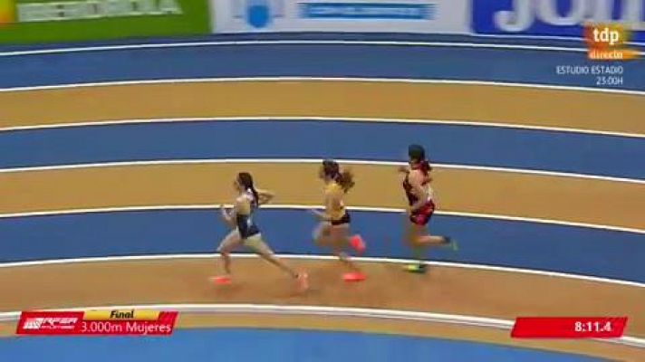 Maitane Melero se proclama campeona de 3000 metros y Xela Martínez bate el récord de precocidad