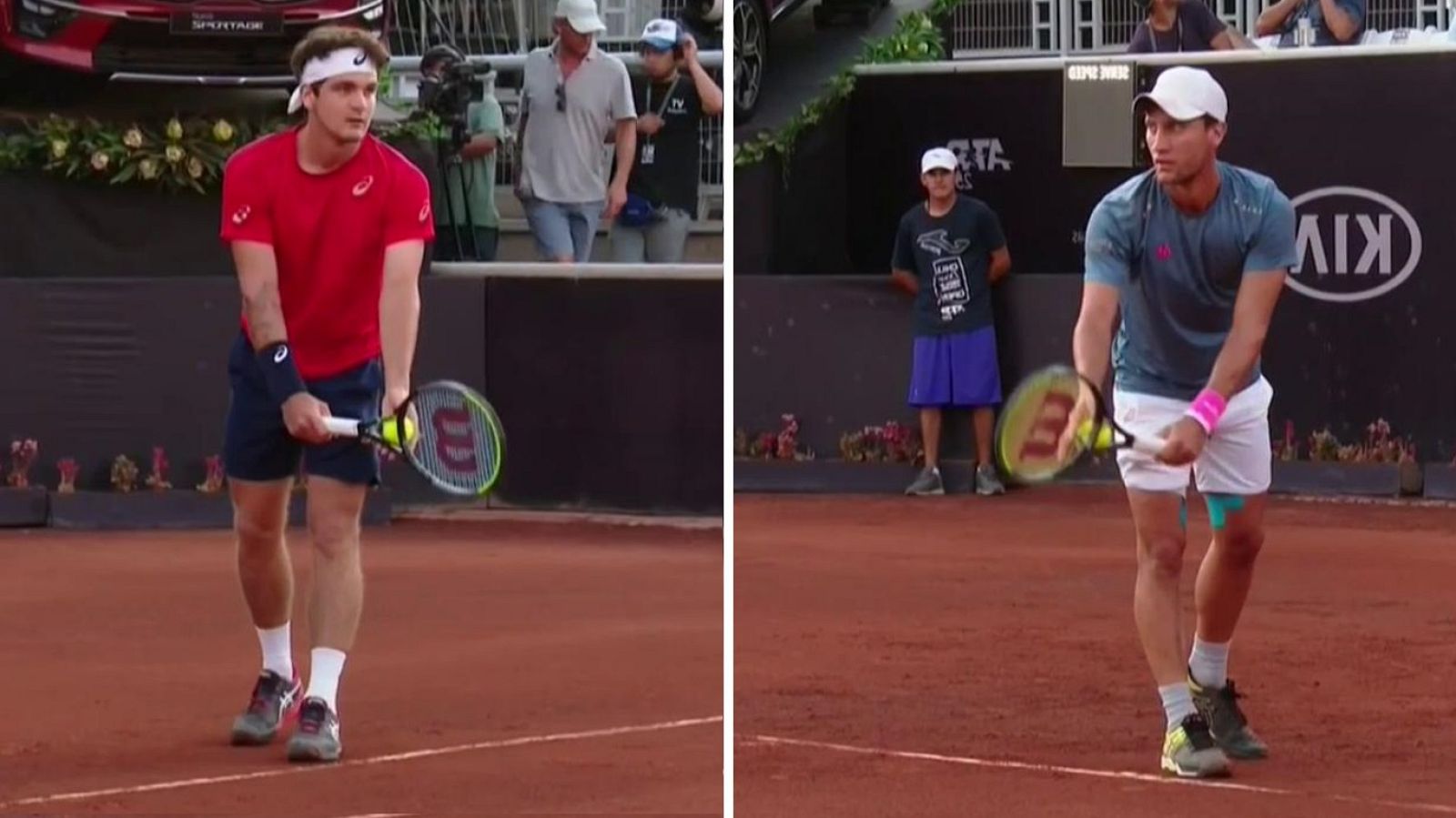 Tenis - ATP 250 Torneo Santiago.  2ª Semifinal: T. Seyboth - R. Olivo - ver ahora