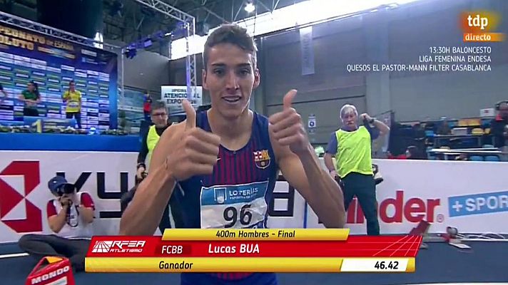  - Lucas Búa sorprende a Samu García y gana el 400