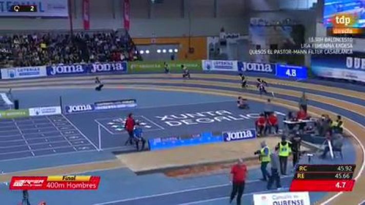  - Lucas Búa sorprende a Samu García y gana el 400