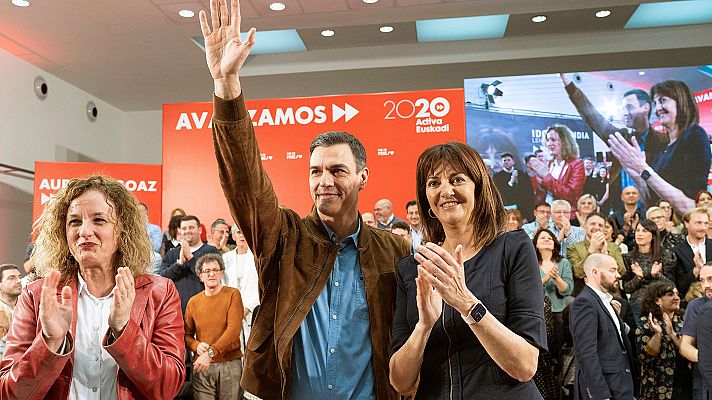 Sánchez defiende el Estatuto vasco y el diálogo