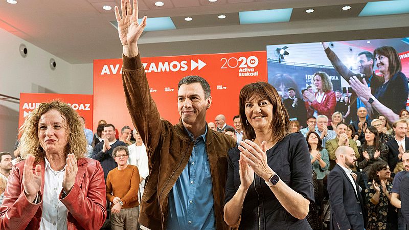 Sánchez defiende el Estatuto vasco y el diálogo "frente a las zancadillas"