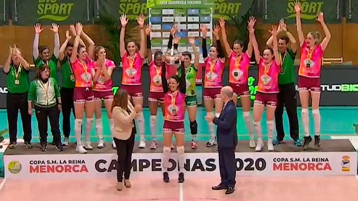 El May Deco Logroño conquista su sexta Copa de la Reina de voleibol
