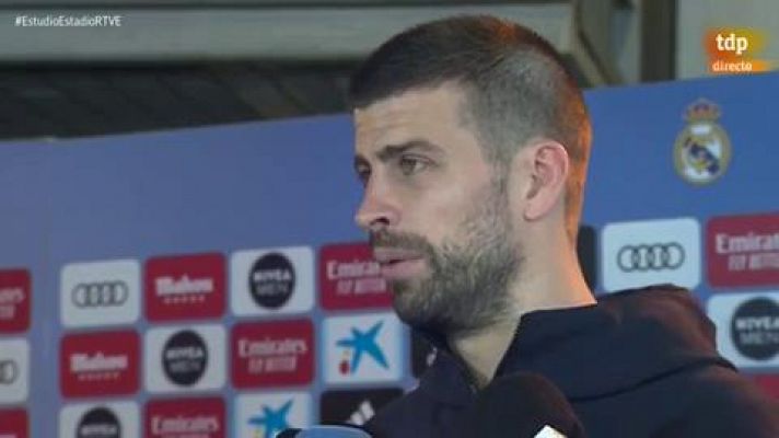 Estudio Estadio - Piqué: "He visto uno de los Madrid con peores sensaciones"