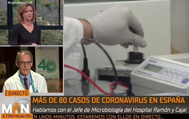 Rafael Cantón Jefe de Servicios de Microbiología del Ramón y Cajal: "El tratamiento en Sevilla parece la mejor opción terapéutica contra el brote"