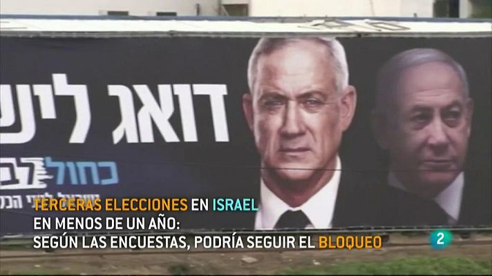 Israel celebra terceras elecciones generales en menos de un año