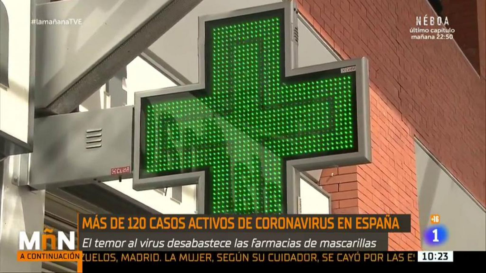 La Mañana - El coronavirus desata el miedo: se agotan las mascarillas en las farmacias