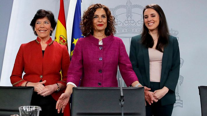 Irene Montero: "La ley del 'solo sí es sí' es la ley del movimiento feminista"