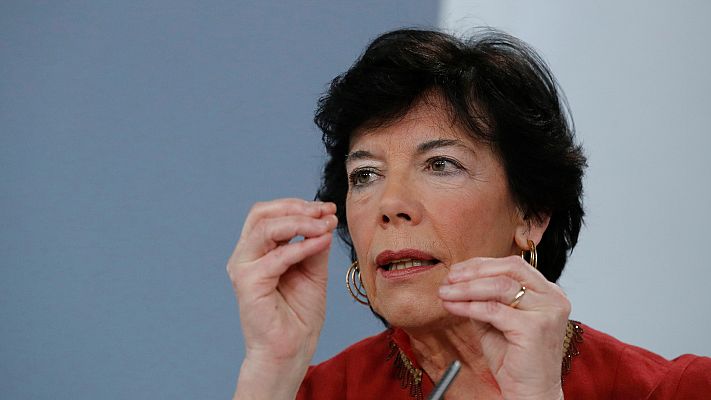 Telediario 1 - El Gobierno vuelve a aprobar su reforma educativa para acabar con la "segregación del alumnado" de la LOMCE