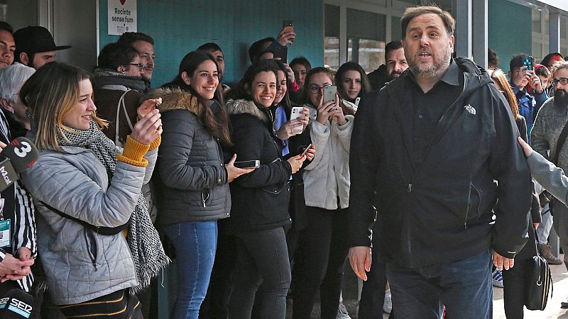 Junqueras sale de la cárcel para dar clase mientras sigue el pulso entre ERC y JxCat