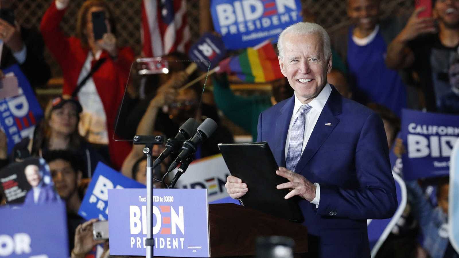 Elecciones EE.UU. - Biden vence a Sanders en el 'supermartes'  - RTVE.es