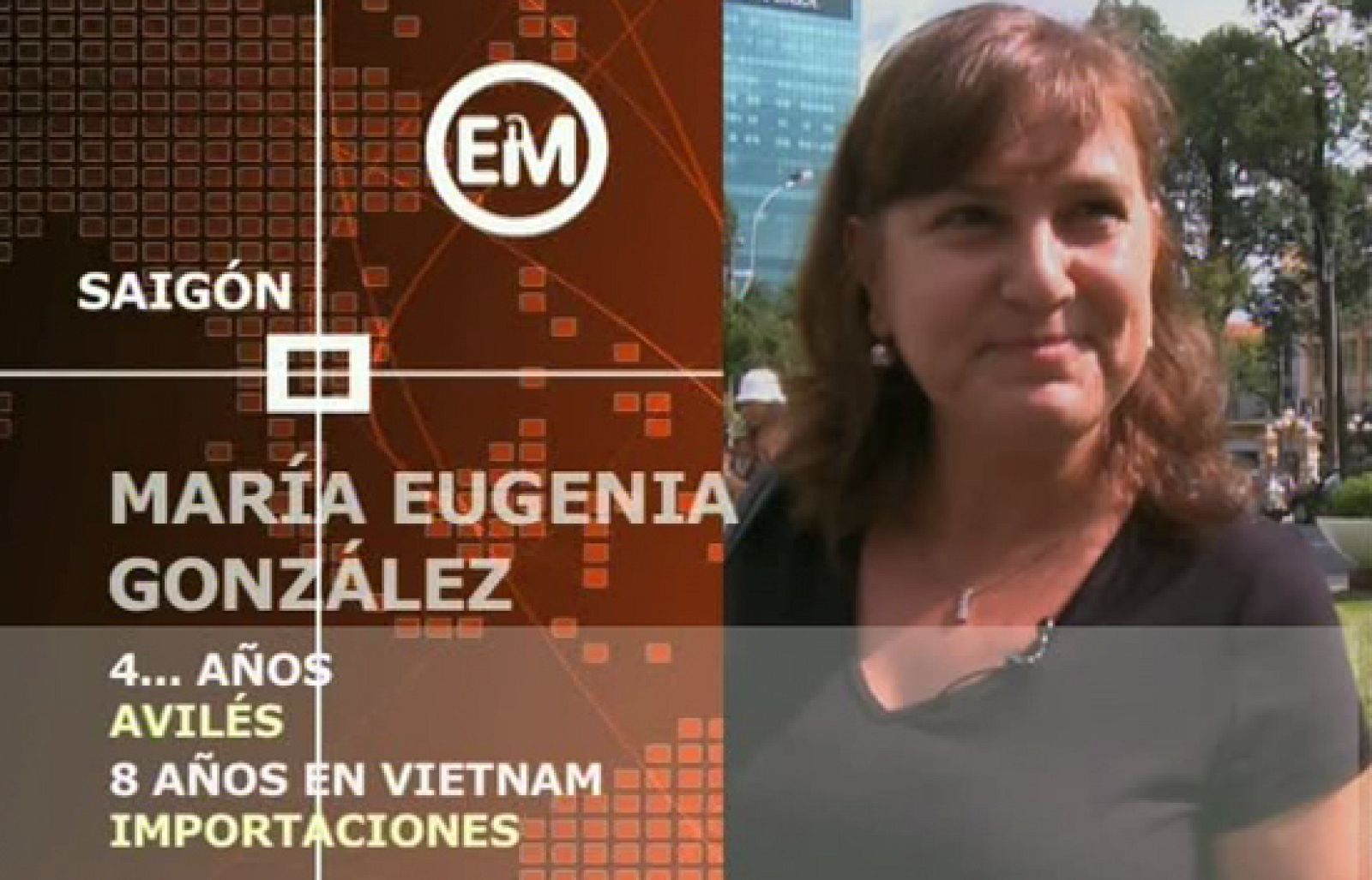 Españoles enVietnam. Maria Eugenia