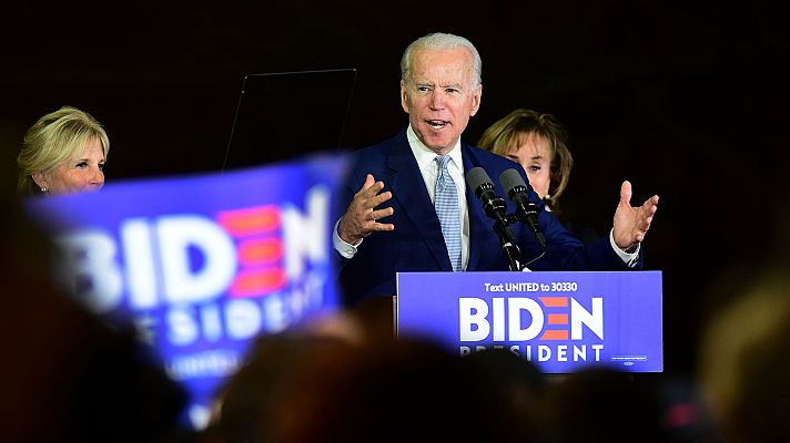 Informativo 24h - Biden vence a Sanders en nueve estados, incluyendo Texas, pero no conquista California en el 'supermartes' demócrata