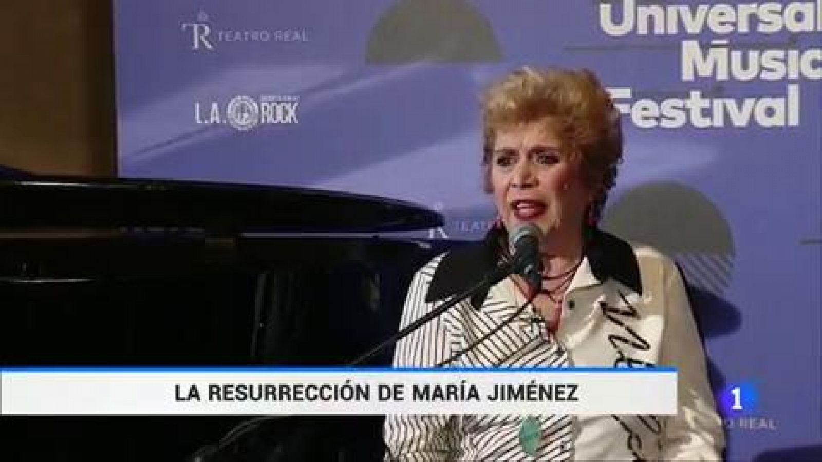 Telediario 1: Después de superar graves problemas de salud, María Jiménez retoma su carrera artística a los 70 años | RTVE Play