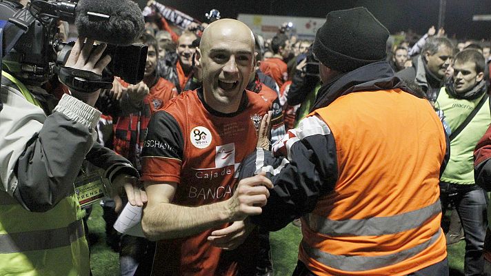 Telediario 1 - Pablo Infante, excapitán del Mirandés: ''Si se lo pasan bien, tienen opciones de clasificarse''