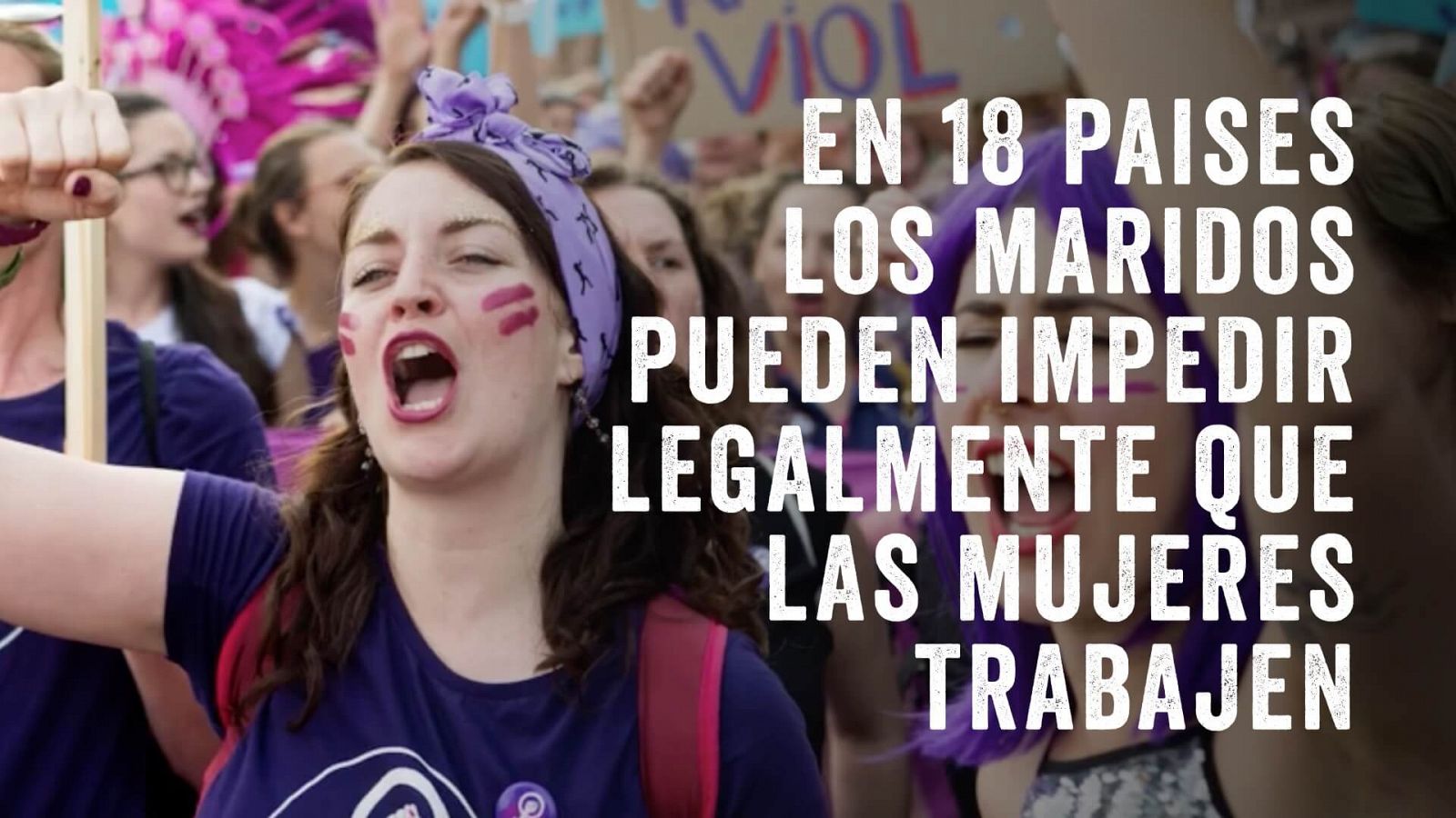 En 18 países los maridos pueden legalmente impedir trabajar a sus mujeres