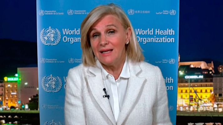 Telediario 1 - María Neira (OMS): "Es posible que pasemos de epidemia a pandemia pero es principalmente una cuestión semántica"