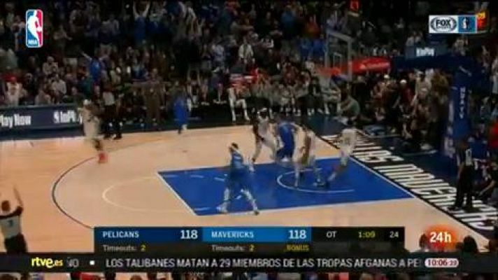 Nuevo triple-doble de Doncic para dar la victoria a Dallas