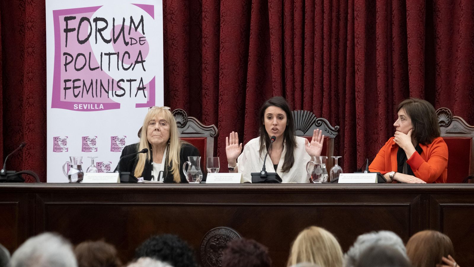 La ley del "solo sí es sí" levanta nuevas tensiones entre Cayetana Álvarez de Toledo y la ministra de igualdad Irene Montero - RTVE.es