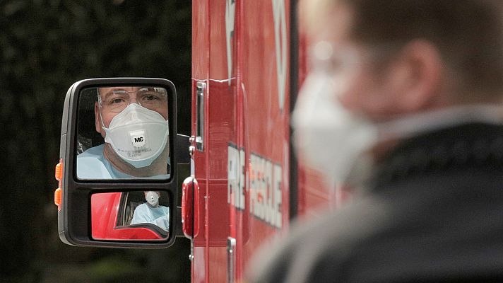 Telediario 1 - El coronavirus se expande en Estados Unidos