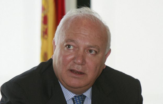 Reunión Moratinos y Chávez