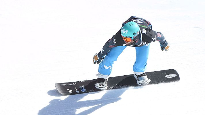 Snowboard - Lucas Eguibar barre a sus rivales y está en 'semis'