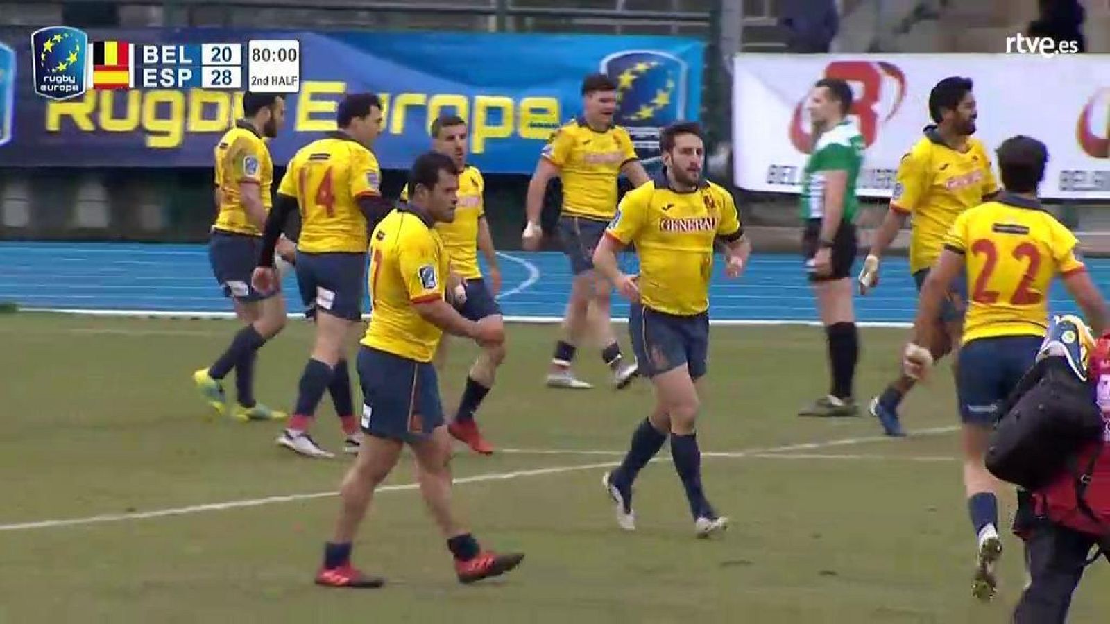 Rugby | España culmina la remontada ante Bélgica en el último minuto | RTVE.es - Rugby | Ver